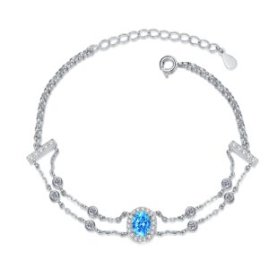 Bracelets for Women 925 Sterling Silver Birthday Jewelry Best Mother's Day for Women Wife