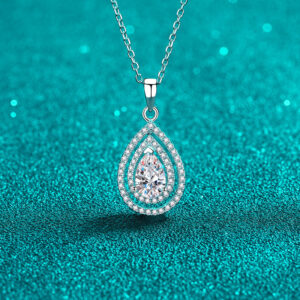 Heart Necklace for Women Gift for Her Heart Pendent 925 Sterling Silver Dance Necklace for Anniversary Christmas Valentines