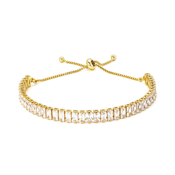 Sterling Silver Moissanite Bracelet Precious Birthday Valentine's Day Wedding Brides Jewelry for Women