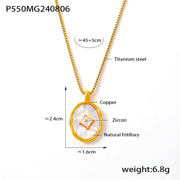 Layered Choker Necklace for Women Collarbone Chain Necklace for Women to Bring Good Luck - Image 5